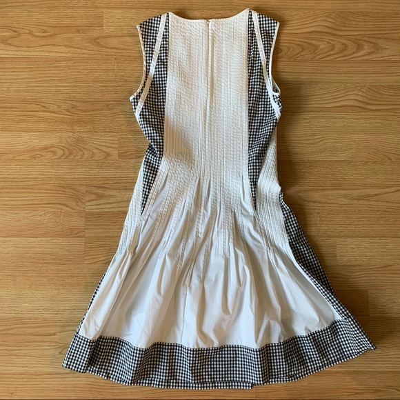 DVF Samella Dress white gingham - Picture 5 of 8